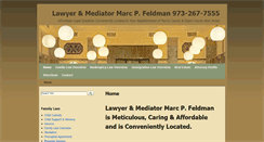 Desktop Screenshot of marcpfeldmanlaw.com